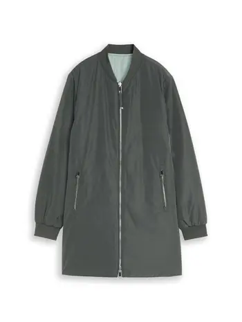 2-in-1 Wendejacke mit Bomberkragen