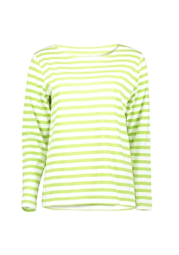 8103-Stripe T-Shirt Limette Drop
