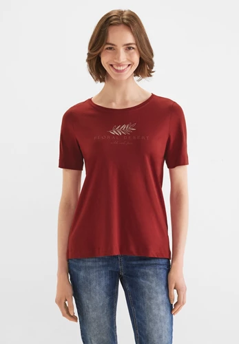 Basic Partprint T-Shirt