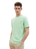 Basic T-Shirt in Melange Optik