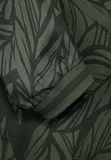 Bluse mit Blätter Print