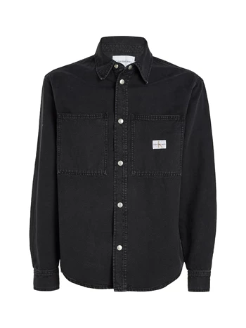 CANVAS RELAXED LINEAR SHIRT