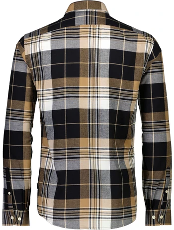 Checked herringbone shirt L/S