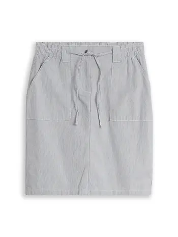 Chino-Rock mit Kordelzug