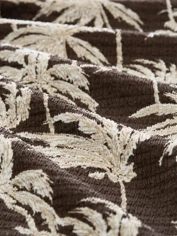 Crinkle Jumpsuit mit Rüschenärmeln
