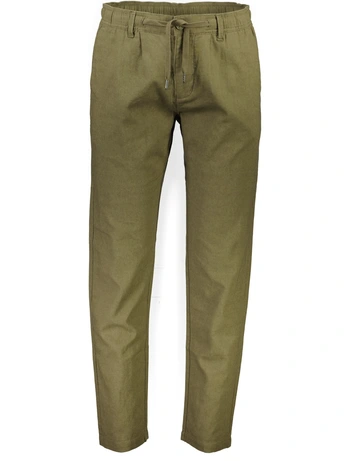 Cropped linen pants