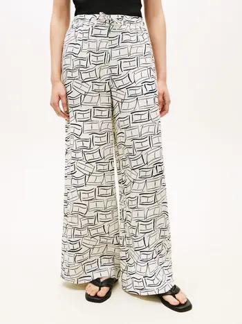 ESS LINEN PULL ON PANTS
