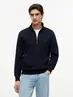 ESSENTIAL TERRY NEW 1/4 ZIP