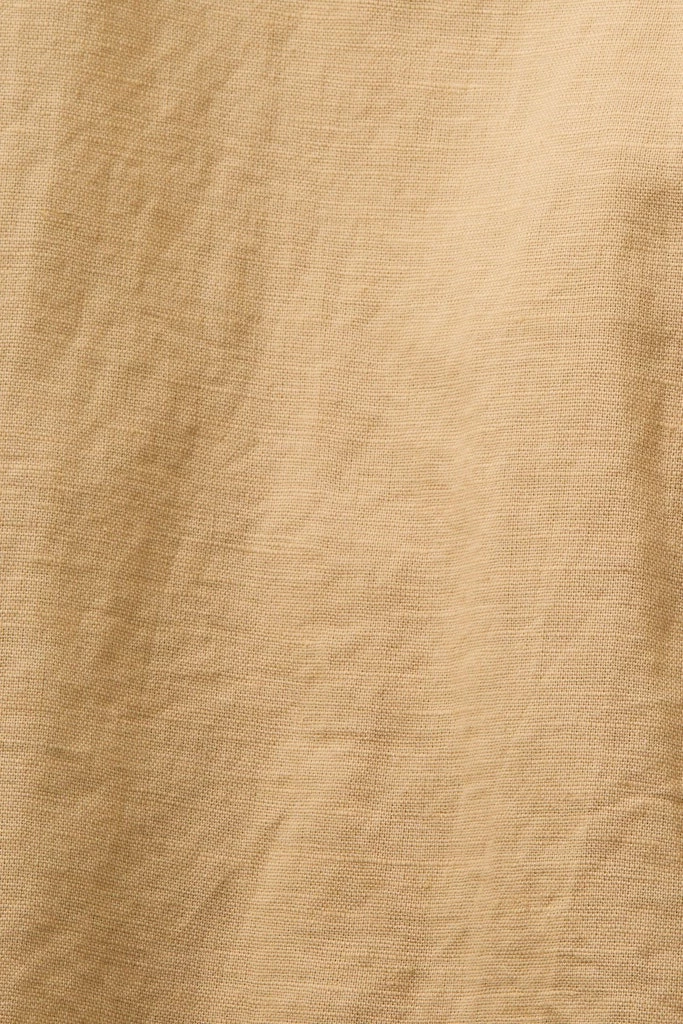 Hemd aus Baumwolle-Leinen-Mix