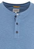 Henleyshirt aus zertifiziertem Organic Cotton