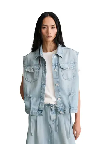 Jeansweste loose