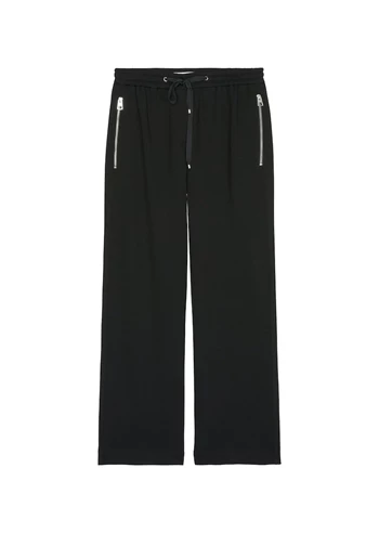 Jersey-Trackpants wide