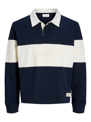 JORFREDERIKSBERG BLOCKING SWEAT POLO SN