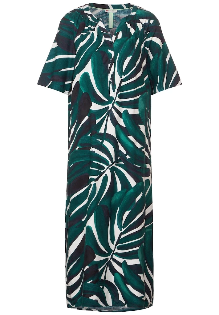Kleid mit Palmenprint