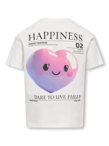 KOGBERTA LIFE SS LOOSE PRINTED TOP JRS