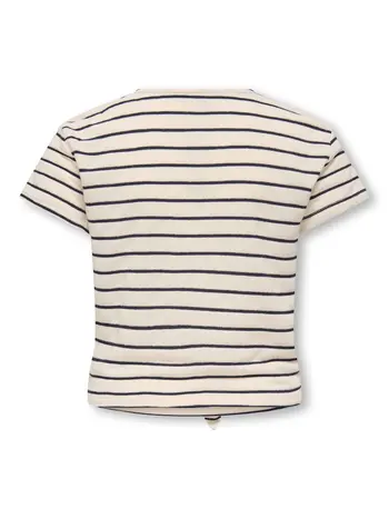 KOGJANA SS STRIPED KNOT TOP JRS