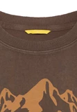 Kurzarm T-Shirt mit Naturprint