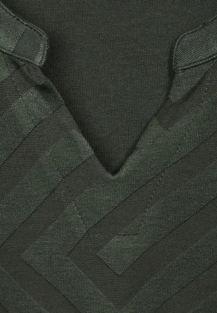Langarmshirt mit Struktur