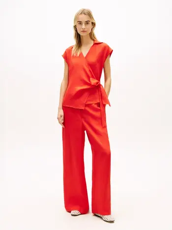 LINEN KNOT NS TOP
