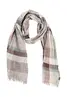Multicolour Webschal aus Baumwoll-Twill