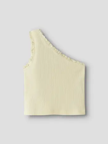 NKFJABINA ONESHOULDER SHORT TOP