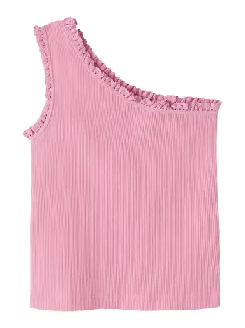 NKFJABINA ONESHOULDER SHORT TOP