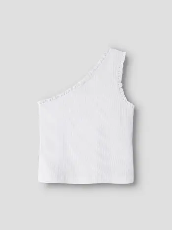 NKFJABINA ONESHOULDER SHORT TOP