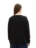 Plus - Sweatshirt mit Brusttasche