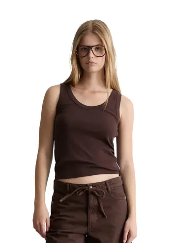 Pointelle-Top slim