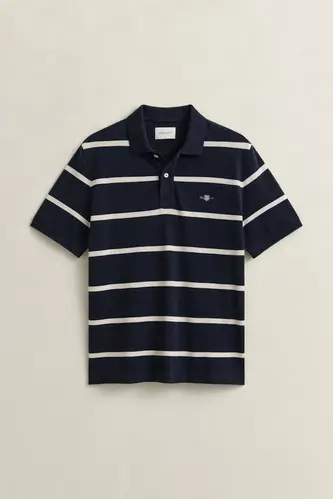 Poloshirt mit Streifen