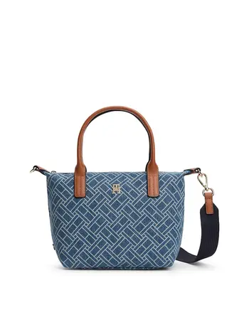 POPETTE MINI TOTE DENIM FLAG