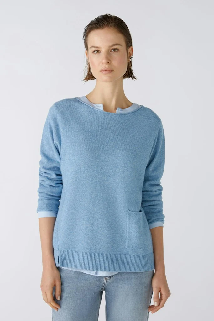 Pullover Wolle - Modalmischung