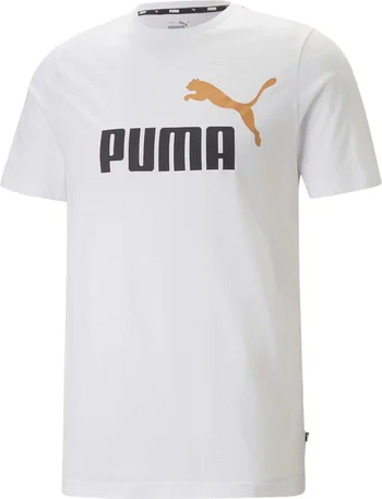 PUMA Herren Shirt ESS 2 Col Logo Tee