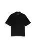 Relaxed Fit Poloshirt mit Waffelstruktur