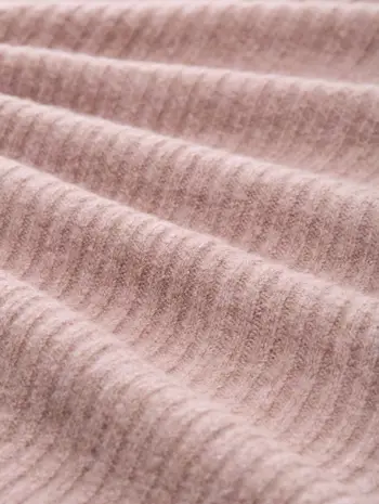 Relaxed Fit Strickpullover mit Stehkragen