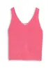 Relaxed Fit Stricktop mit V-Ausschnitt