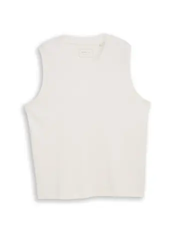 Relaxed Fit Tanktop mit Waffelstruktur