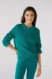 RUBI Pullover mit Reißverschluss, in reiner Baumwolle