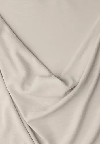 Silk-Look Shirt mit Waterfall-Front