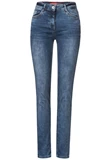 Slim Fit Jeans in Mittelblau