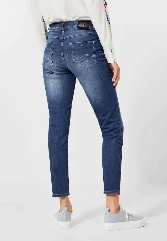 Slim Fit Jeans in mittelblau