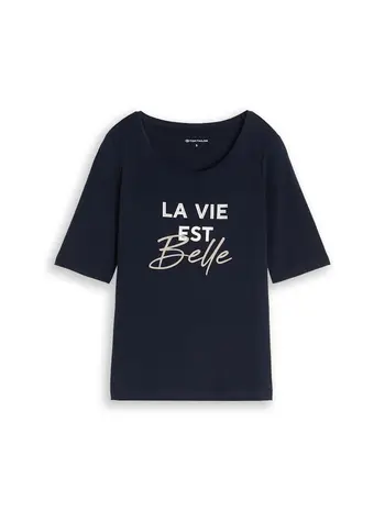 Slim Fit T-Shirt mit Print