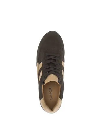 Sneaker low Rauleder braun