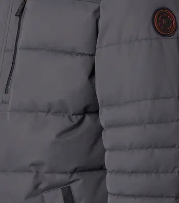 Steppjacke mit Kapuze