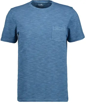 Streifen-T-Shirt mit Brusttasche