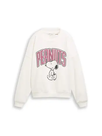 Sweatshirt mit Snoopy-Print