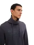 Sweatshirt mit Stehkragen