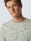 T-Shirt Crewneck Multi Coloured Melange Stripes