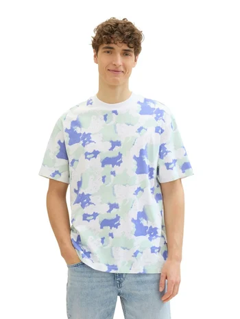 T-Shirt mit Allover-Print