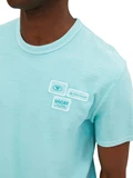 T-Shirt mit Badge-Details